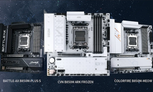 COLORFUL trình làng ba bo mạch chủ B850 thế hệ mới