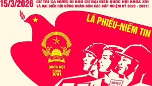 Bầu cử Quốc hội 2026: Lần đầu tiên rút ngắn quy trình và chuyển đổi số toàn diện