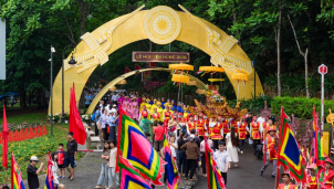 Đặc sắc Lễ rước kiệu Giỗ Tổ Hùng Vương năm Bính Ngọ 2026