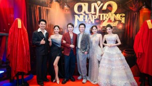 Dàn sao Việt hội tụ tại thảm đỏ ra mắt phim kinh dị 'Quỷ Nhập Tràng 2'