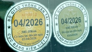 Đề xuất bỏ tem thu phí đường bộ trên ôtô