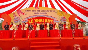 Hà Nội: Khai bút Xuân Bính Ngọ 2026 tại Đình thờ Chu Văn An, lan tỏa truyền thống hiếu học