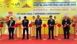 HanoiTex 2025 - cơ hội vàng cho dệt may Việt bứt phá xanh