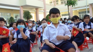 Học sinh Hà Nam tựu trường sớm từ ngày 1/9