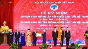 Hội Người cao tuổi Việt Nam kỷ niệm 30 năm thành lập, đón nhận Huân chương Lao động hạng Nhất