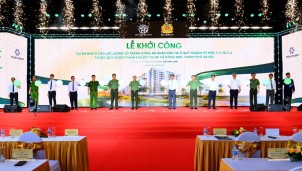 Khởi công dự án nhà ở gần 7.000 tỷ đồng cho lực lượng Công an tại Đông Anh