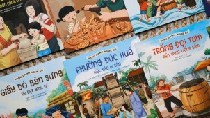 Khơi tình yêu văn hóa truyền thống qua bộ sách 'Vang danh nghề cổ'