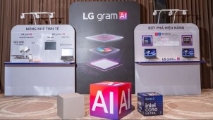 LG gram AI thế hệ mới chính thức lên kệ