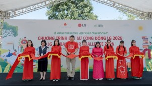 LG ra mắt thư viện 'Chắp cánh ước mơ' tại Thái Nguyên