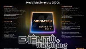 MediaTek ra mắt Dimensity 9500s và Dimensity 8500