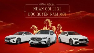 Mercedes-Benz Việt Nam ưu đãi tặng gói lì xì độc quyền dịp Tết 2026