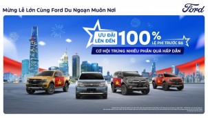 'Mừng lễ lớn cùng Ford du ngoạn muôn nơi'