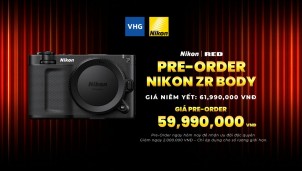 Nikon ra mắt mẫu máy ảnh Nikon ZR
