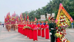 Phú Thọ trang trọng đón các đoàn đại biểu dự Lễ Giỗ Tổ Hùng Vương năm 2026