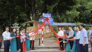 Phường Văn Miếu - Quốc Tử Giám ra mắt các tuyến phố kinh doanh không dùng tiền mặt