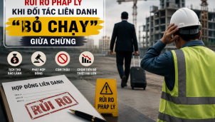 Rủi ro pháp lý khi đối tác liên danh bỏ cuộc giữa chừng