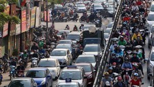 Siết xe tải vào nội đô giờ cao điểm