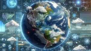 Siêu máy tính đám mây dự báo thời tiết đầu tiên trên thế giới