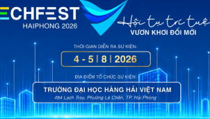 Techfest HaiPhong 2026 kết nối công nghệ và đổi mới sáng tạo