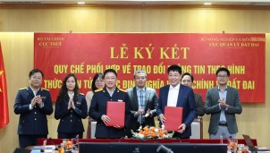 Trao đổi thông tin theo hình thức điện tử nhằm xác định nghĩa vụ tài chính về đất đai