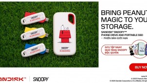 Tri ân khách hàng Việt, Sandisk ra mắt BST Snoopy Limited Edition