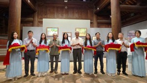 Triển lãm 'Quốc Tử Giám trong nghệ thuật' tôn vinh 950 năm trường đại học đầu tiên của Việt Nam