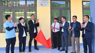 UNIQLO Việt Nam và Quỹ Hy Vọng khánh thành công trình giáo dục tại xã Thượng Trạch