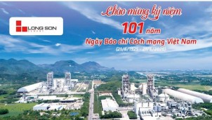 Xi măng Long Sơn đồng hành cùng hành trình phát triển đất nước