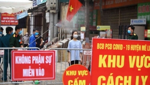 Cập nhật 18h ngày 13/4: Thêm 3 ca mắc COVID-19, trong đó 2 ca liên quan đến ổ dịch Hạ Lôi