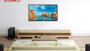 Điều khiển bằng giọng nói ba miền trên tivi Sanco
