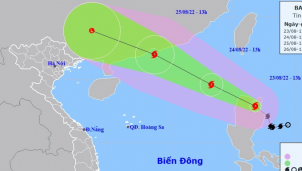 Bão Maon sẽ còn tái cấu trúc nên khó dự báo chính xác hướng di chuyển khi vào Biển Đông