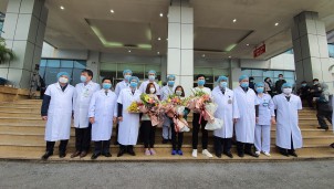 3 bệnh nhân nhiễm nCoV ở Vĩnh Phúc đã được xuất viện 3 bệnh nhân nhiễm nCoV ở Vĩnh Phúc đã được xuất viện