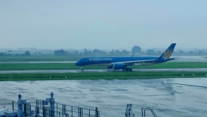 Bão Ling Ling khiến Vietnam Airline thay đổi kế hoạch khai thác chuyến bay đi và đến Seul và Busan