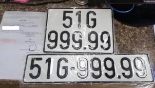 Biển số xe sẽ là tài sản công được đưa ra đấu giá Biển số xe sẽ là tài sản công được đưa ra đấu giá