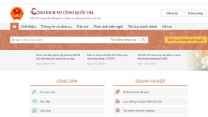 Cổng dịch vụ công quốc gia sẽ chính thức đi vào hoạt động từ hôm nay Cổng dịch vụ công quốc gia sẽ chính thức đi vào hoạt động từ hôm nay