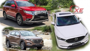 Gần 1 tỷ, chọn Mazda CX-5 mới, Hyundai Tucson hay Mitsubishi Outlander?