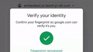 Google Account chấp nhận áp dụng xác thực sinh trắc học trên Android