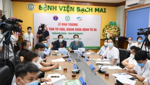Hệ thống Telehealth áp dụng tại Bệnh viện Bạch Mai - Bước tiến mới của ngành y tế Hệ thống Telehealth áp dụng tại Bệnh viện Bạch Mai - Bước tiến mới của ngành y tế