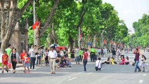 Không gian đi bộ hồ Gươm sẽ vận hành chính thức từ ngày đầu tiên của năm mới 2020 Không gian đi bộ hồ Gươm sẽ vận hành chính thức từ ngày đầu tiên của năm mới 2020