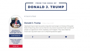 Ông Trump bất ngờ đóng cửa mạng xã hội của riêng mình Ông Trump bất ngờ đóng cửa mạng xã hội của riêng mình