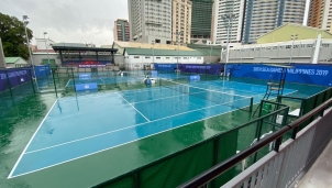 Sea Game 30 hoãn một số môn thi đấu ngoài trời vì bão Kammuri