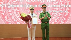 Tân Giám đốc Công an tỉnh Thái Bình mới được bổ nhiệm là ai? Tân Giám đốc Công an tỉnh Thái Bình mới được bổ nhiệm là ai?
