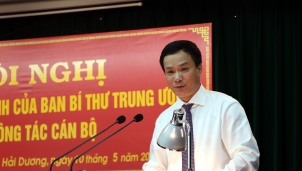 Tân Phó Bí thư Tỉnh uỷ Hải Dương vừa được bổ nhiệm là ai?