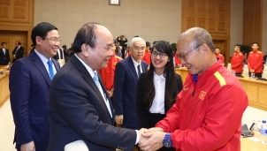 Thủ tướng gửi thư khích lệ HLV Park Hang-seo và đoàn thể thao Việt Nam dự Sea Game 30 Thủ tướng gửi thư khích lệ HLV Park Hang-seo và đoàn thể thao Việt Nam dự Sea Game 30