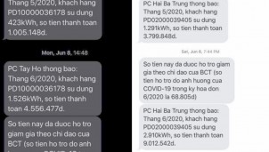 Tiền điện tăng đến 300% do nắng nóng kéo dài kỷ lục trong 27 năm qua tại Bắc bộ Tiền điện tăng đến 300% do nắng nóng kéo dài kỷ lục trong 27 năm qua tại Bắc bộ
