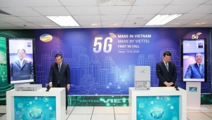 Viettel - Nhà mạng thứ 6 trên thế giới thực hiện cuộc gọi 5G Viettel - Nhà mạng thứ 6 trên thế giới thực hiện cuộc gọi 5G