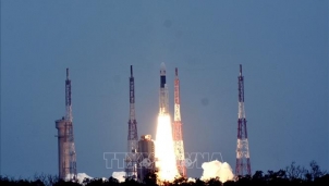 Ấn Độ mất liên lạc với tàu thăm dò Mặt Trăng Ấn Độ mất liên lạc với tàu thăm dò Mặt Trăng