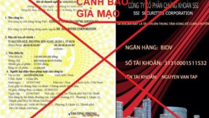 Cảnh báo giả mạo Website trong lĩnh vực chứng khoán Cảnh báo giả mạo Website trong lĩnh vực chứng khoán