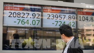 Chứng khoán châu Á đi ngược chiều nhau