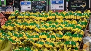Chuối Việt lần đầu bán ở đại siêu thị Hàn Quốc, 80.000 đồng/kg Chuối Việt lần đầu bán ở đại siêu thị Hàn Quốc, 80.000 đồng/kg